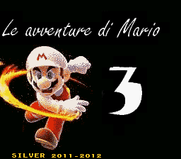 Le Avventure di Mario 3 Title Screen